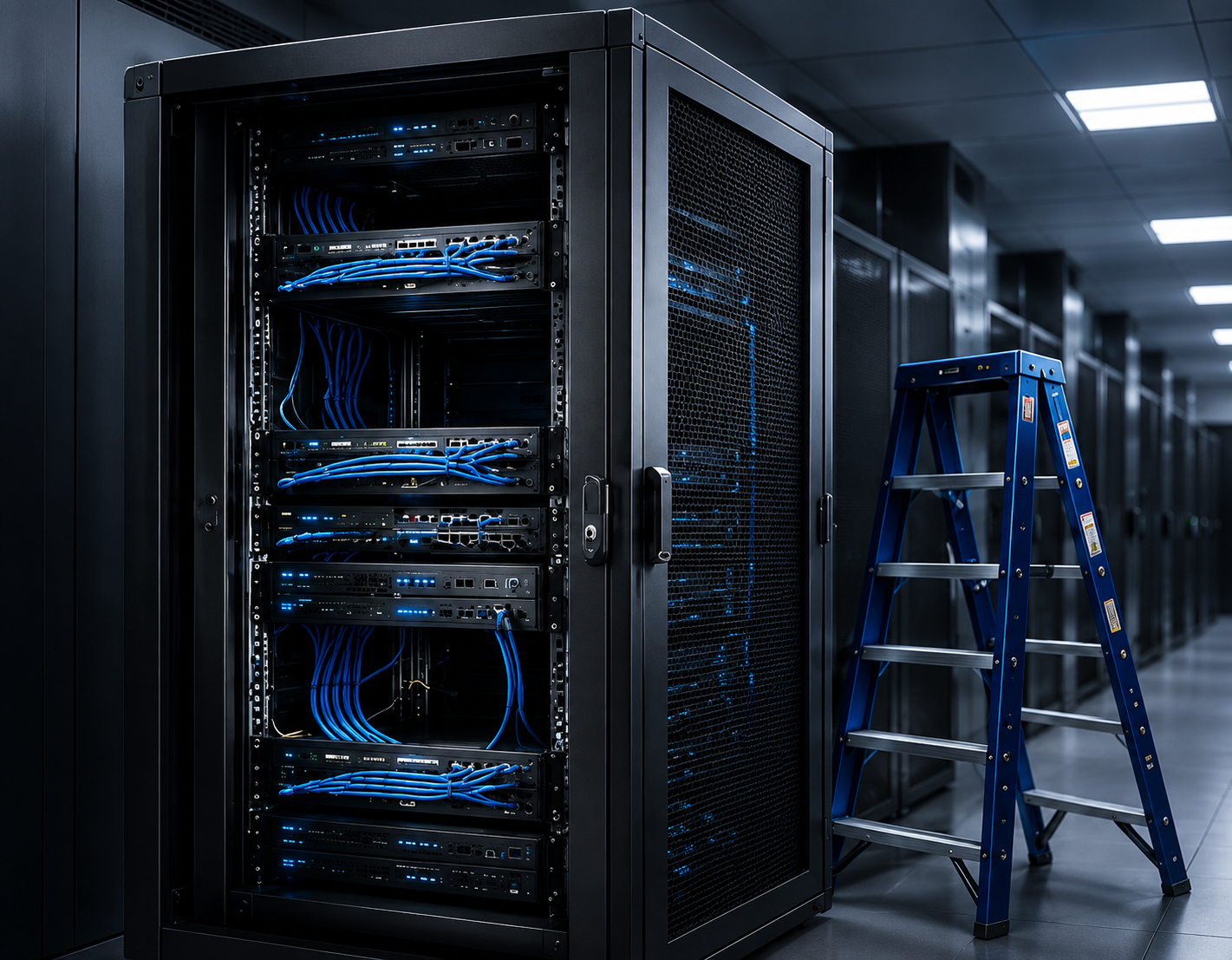 Infrastructure deployment and rack installation