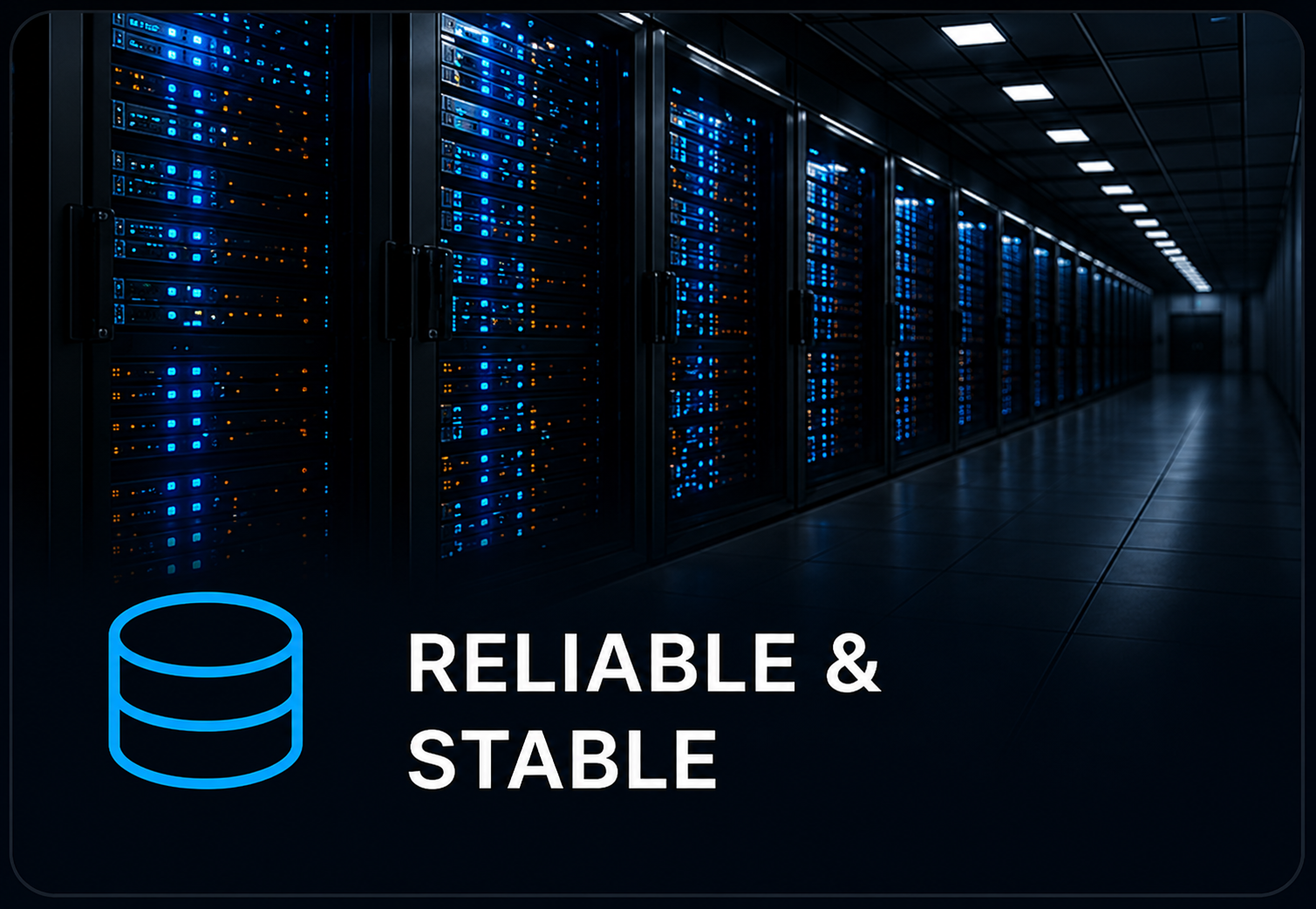 Reliable server room infrastructure