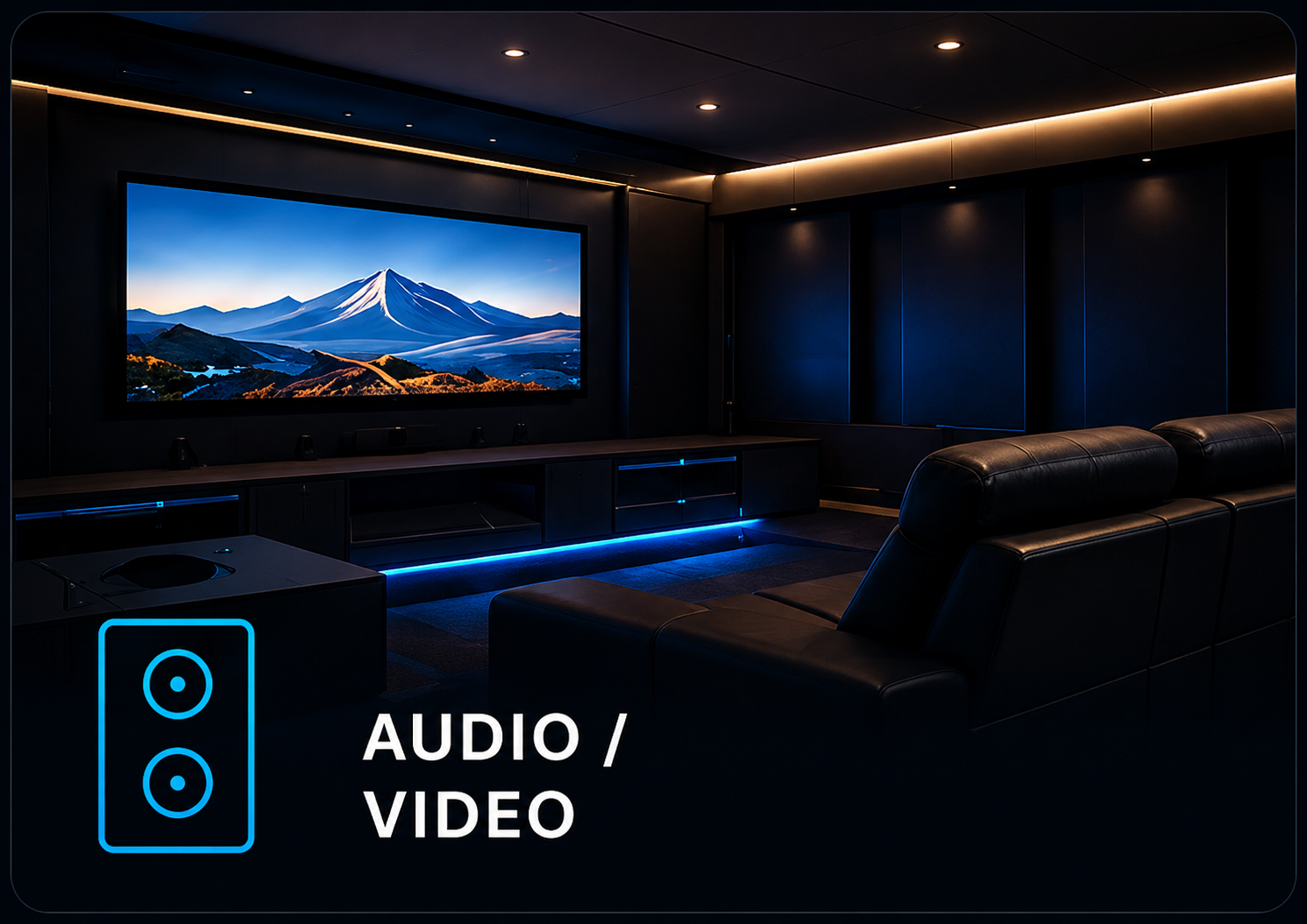 High-end home theater and AV system